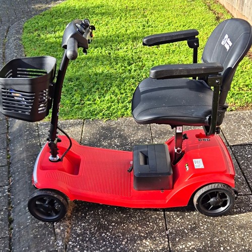 Discover mobility red wheel - red, 4-wheel