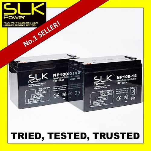 12v 100ah reconditioned - 100ah,