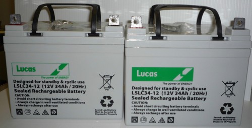 Lucas 12v 34ah - x, (33ah