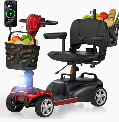 Iscoter foldable wheel - foldable, 4-wheel