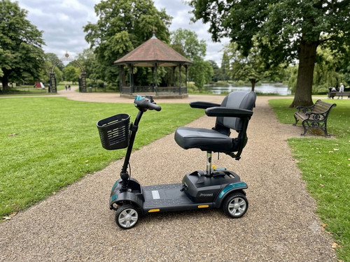 Mobility scooter comes apart - |,