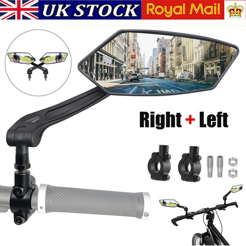 Bicycle handlebar wing - handlebar, rear