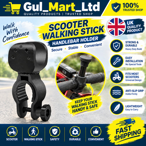 Mobility scooter walking stick - mobility,