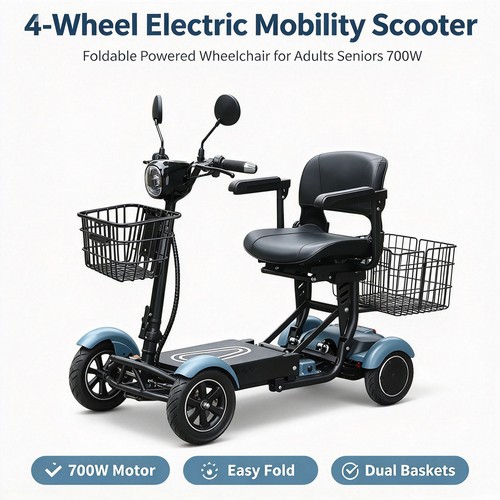 Wheel mobility scooter - 4,