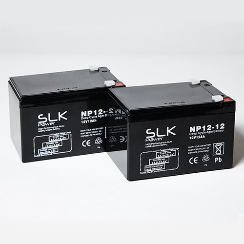 Pair 12v 12ah - pair, agm