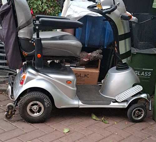 Silver black wheel mobility - silver/black,