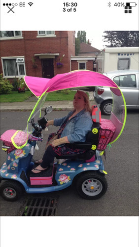 Mobility scooter rain sun - scooter,