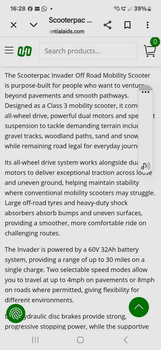 Scooterpac invader electric - scooterpac,