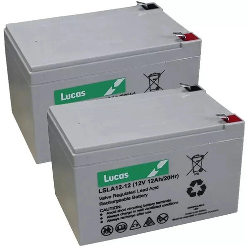 Twin pack 12v 10ah 17 - 12, 15